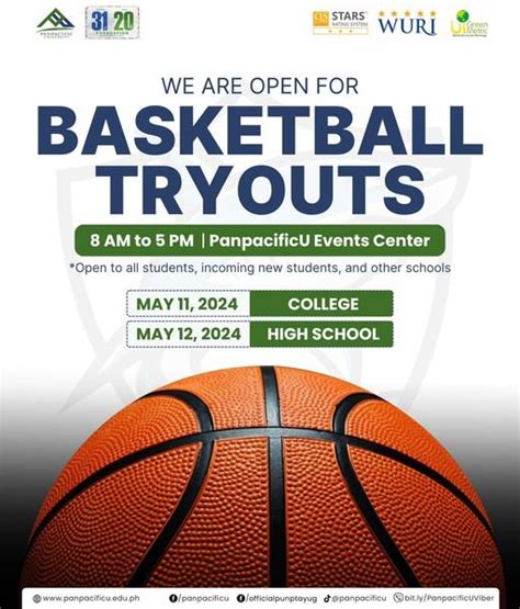 university basketball tryouts philippines 2024|[BASKETBALL TRYOUTS] [OPEN TO ALL] — Panpacific University.